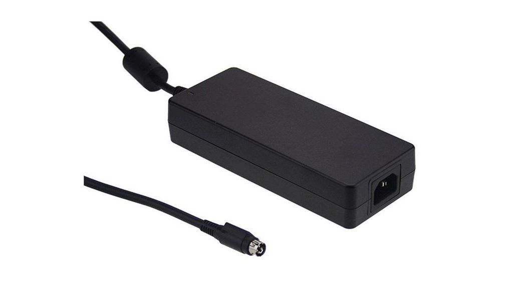 Alimentation médicale GSM160A 24V 6.67A 160W IEC 60320 C14 Fiche à 4 broches